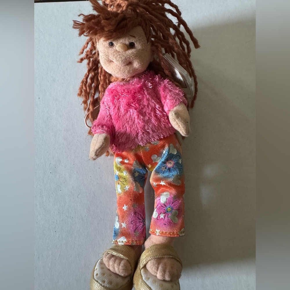 Vintage TY beanie baby snazzy Sabrina 2002